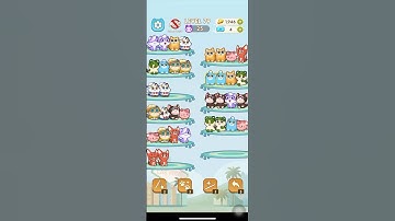 Color Cat Sort Cute Cat Game Level 79 #shorts #shortsfeed #cat #gaming