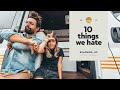 Vanlife Mistakes   I  10 things we'd CHANGE about our campervan