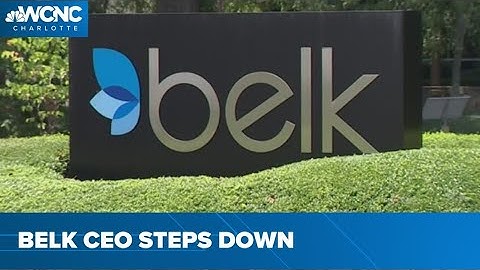 Belk CEO steps down after less than 1 year