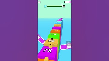 Cube Surfer level fifty successfully completed | game playing in iPhone