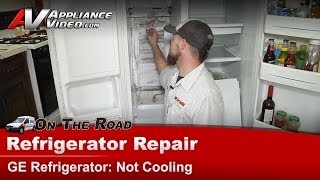 GE Refrigerator Repair - Not Cooling - Heater