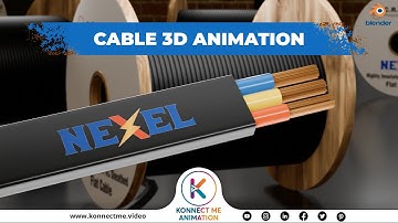 C.R.I. Wires & Cables | Cable 3D Animation | Animated Advertisement Video by  @KonnectMe ​