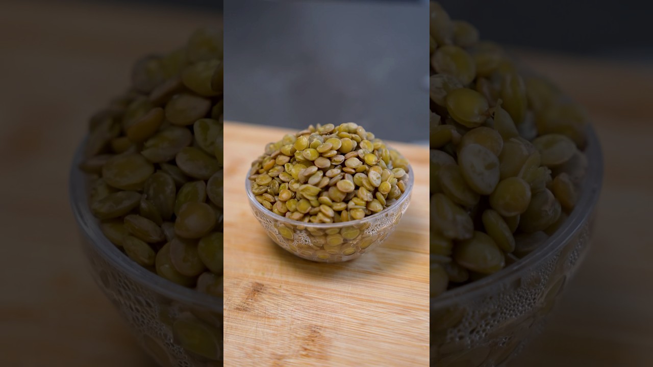 If your lentils are turning out mushy when you make salads - try this instead! #lentils #cookingtips