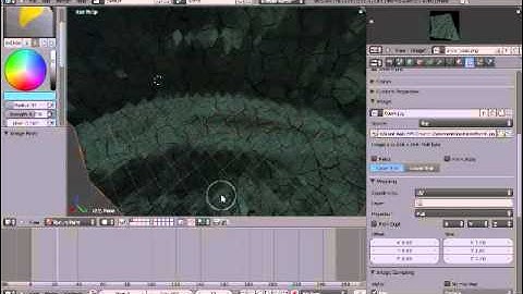 Blender 2.5 terrains for games tutorial part 2