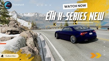 ETK K-series 640hp drift automation test track remaster | Beamng drive v0.28 | Small Fail |