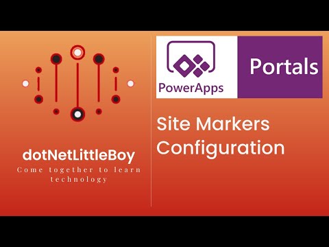 What is Site Markers and How to Configure it? Dynamics Power App portal | Dynamics CRM 365