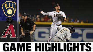 Brewers vs. D-backs Game Highlights (6/21/21) | MLB Highlights