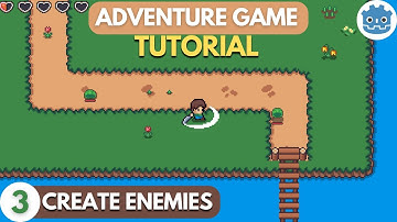 Godot Top-Down Actiespel Tutorial - Deel 3: Vijandelijke AI & Gezondheidssysteem