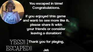 Escaping a kidnapper [Let Me Out - Full Gameplay - Both Endings]