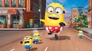 Minion Rush Gameplay - Surfer Minion Join Endless Party In Downtown
