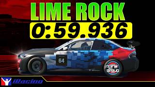 iRacing NEW BMW M2 Lime Rock Park Track Guide - 0:59.936