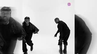 Kanye West and Pusha T dancing to Gata Only Floyymenor