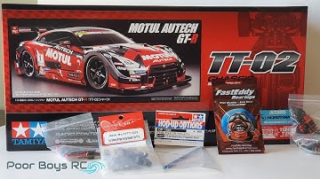 Tamiya TT-02 Unboxing, upgrades and kit review. I wanna go FAST!!!