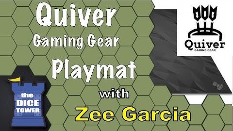 Quiver Gaming Mat Review - with Zee Garcia