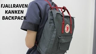 FAKE /ORI Fjallraven Kanken backpack forest green review