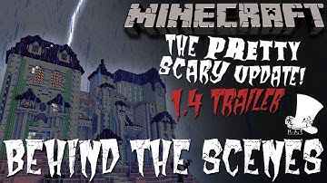 Behind The Scenes - Minecraft "Pretty Scary" 1.4 Update Trailer