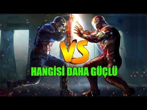 IRONMAN VS CAPTAİN AMERİCA - Hangisi Daha İyi