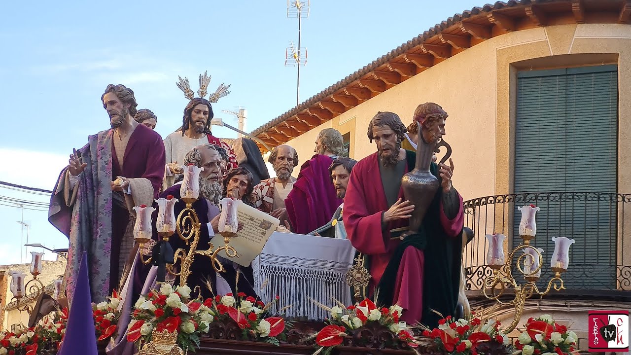 Procesión de la Santa Cena Semana Santa 2022 Bolaños de Calatrava