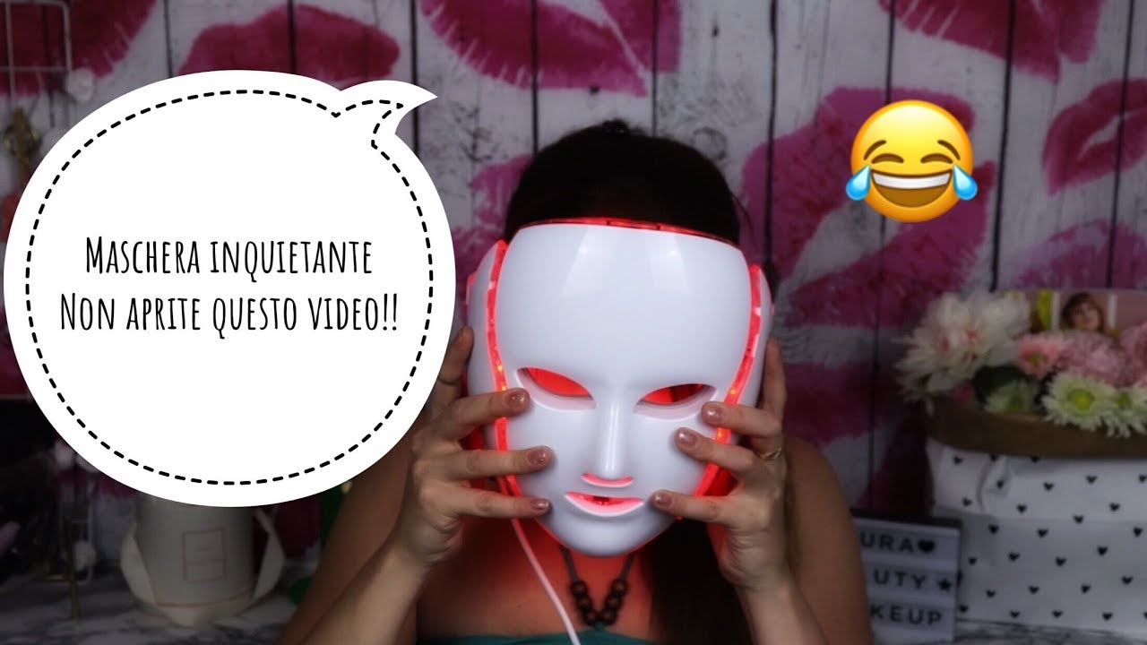 Colorful Led Beauty Mask!! La bellezza a portata di luce😉