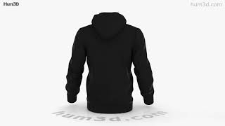 Hoodie 3D model by 3DModels.org