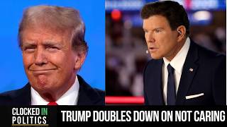 Trump Doubled Down on Not Caring About You. On Fox News.