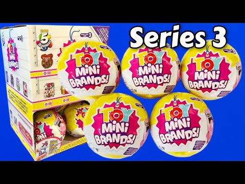 ad Toy Mini Brands Series 3 is here! And we couldn't wait to tear