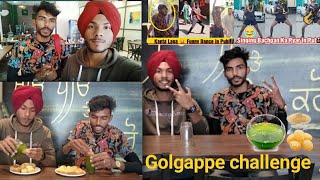 Golgappe Challenge Lakha Bai Aman Dhaliwal Yt Lakha Faridkot