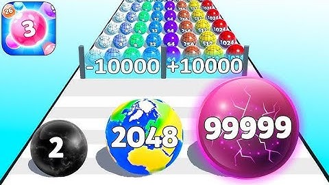 Ball Run 2048 - Gameplay Walkthrough Tutorial Levels (iOS, Android NinjaX YT is live! part - 161