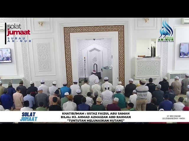 KHUTBAH DAN SOLAT JUMAAT - 31MEI2024 class=