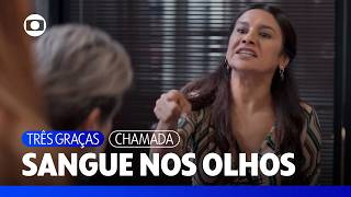 Lígia Vai À Fundação E Dá Tapão Na Cara De Ferette Três Graças Tv Globo