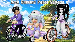 BIKE RACING TO THE HIGHEST MOUNTAIN PEAK | ROBLOX INDONESIA