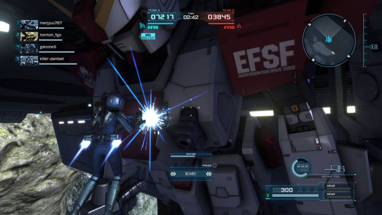 Gundam Battle Operation 2 BD2 Gameplay #1 - YouTube