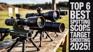 Top 6 Best Spotting Scope For Target Shooting 2026