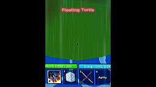 (Blox fruit) Floating Turtle Boss🐢🗿 #shorts