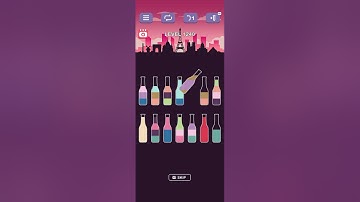 water sort puzzle -sort color puzzle game level 1240