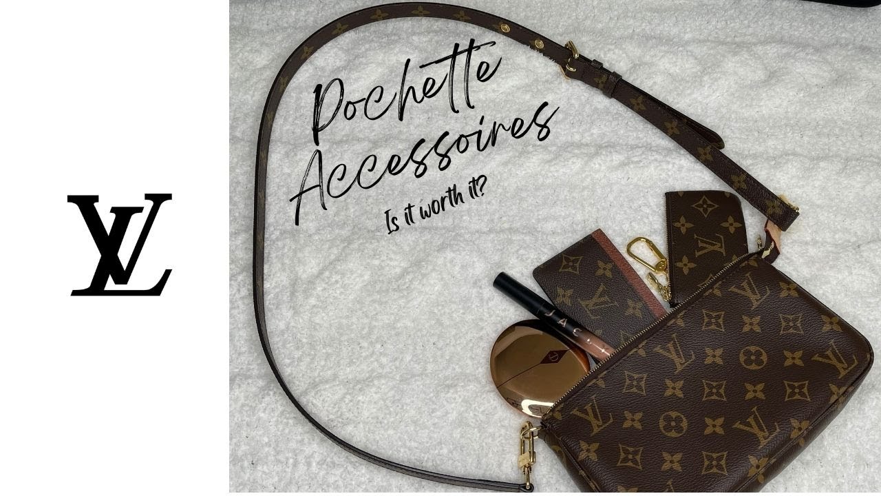 Louis Vuitton Pochette Accessories HACK  How to Extend & Make Crossbody! 