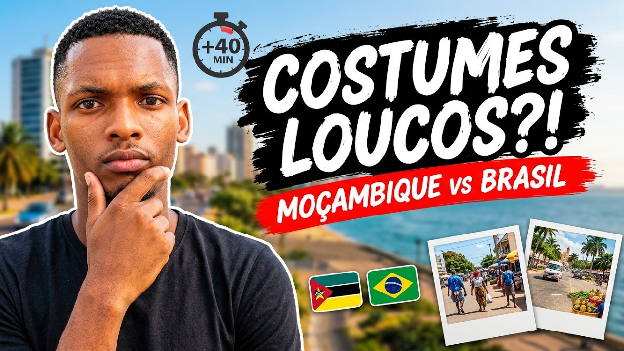 🇲🇿Coisas Normais em Moçambique Que Podem Chocar um Brasileiro🇧🇷
