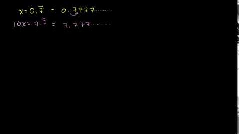 Converting repeating decimals to fractions 1  Linear equations  Algebra I  Khan Academy