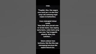 Ia datang terlambat. Hatiku sudah lebih dulu pergi.