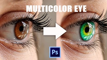 How to Create Multicolor Eyes in Photoshop | Photoshop Tutorial