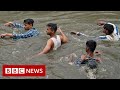 Heavy rains destroy homes and lives in south India - BBC News