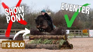 MY 12HH SHOW PONY TURNS INTO AN EVENTER?!