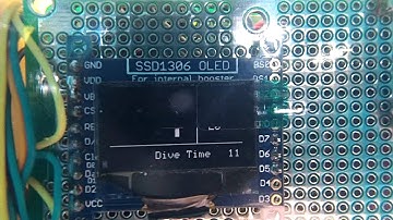 Diveduino Pool Test 1