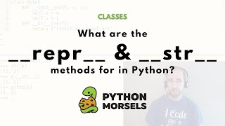 Python's __repr__ and __str__