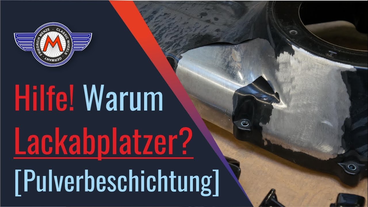 Die Wahrheit über Lackabplatzer bei der Pulverbeschichtung