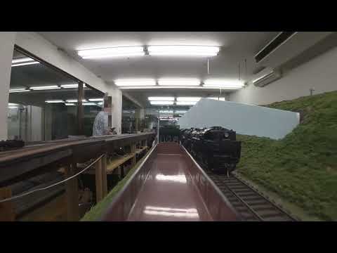 鉄道模型 HOゲージ 車載カメラで撮ってみました。（ショート版）SL編！D51 ＆ E10 重連 #Shorts