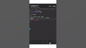 #shorts swap the numbers c++ .