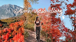 an autumn video diary 🍂 *mountain adventures, baking, fantasy picnic*