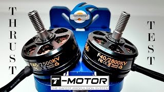 T-Motor 2305 2800Kv 2500Kv Thrust Test By Dani Pacha Fpv