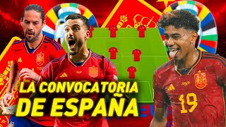 HACEMOS NUESTRA CONVOCATORIA de la SELECCIÓN ESPAÑOLA contra ESCOCIA y NORUEGA